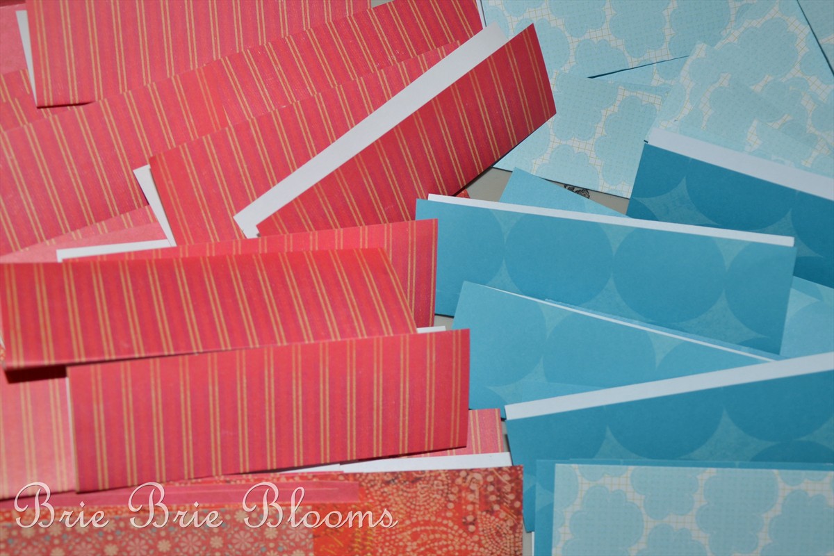 Scrap Paper Party Decoration Brie Brie Blooms