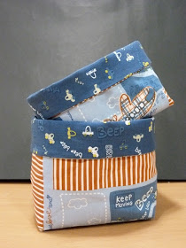 CON HILO Y TELAS: Tutorial para hacer cestas de tela