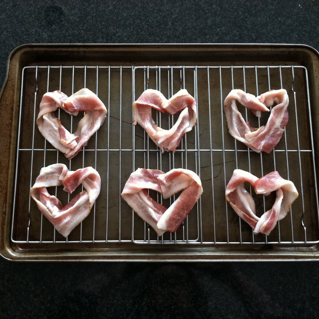 Kitchen Boa- Bacon My Heart Print