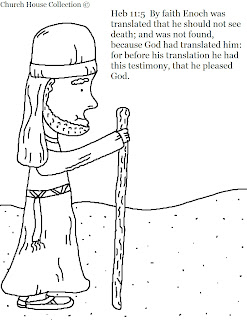 Church House Collection Blog: Enoch Coloring Page