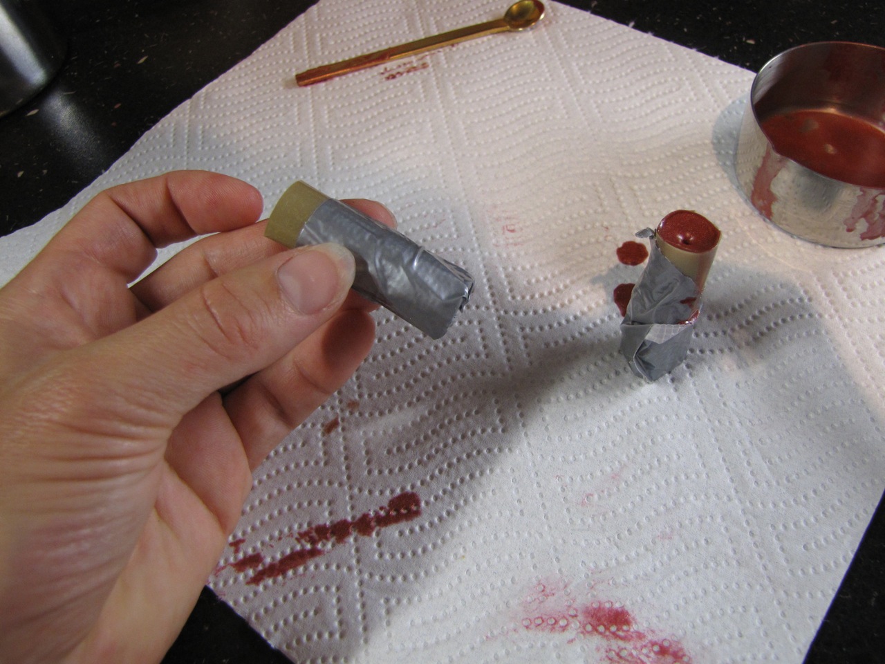 Of Dreams and Seams Tutorial Melting & Making New Lipsticks