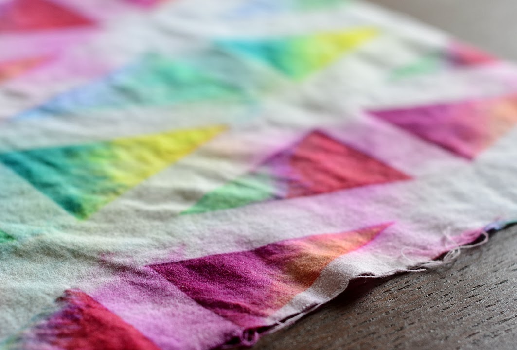 Dye Fabric Using Sharpies and Rubbing Alcohol Design Fixation