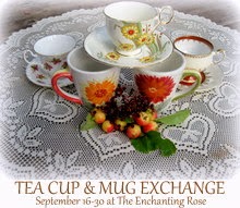 I'm Participating in a Tea Cup & Mug Exchange