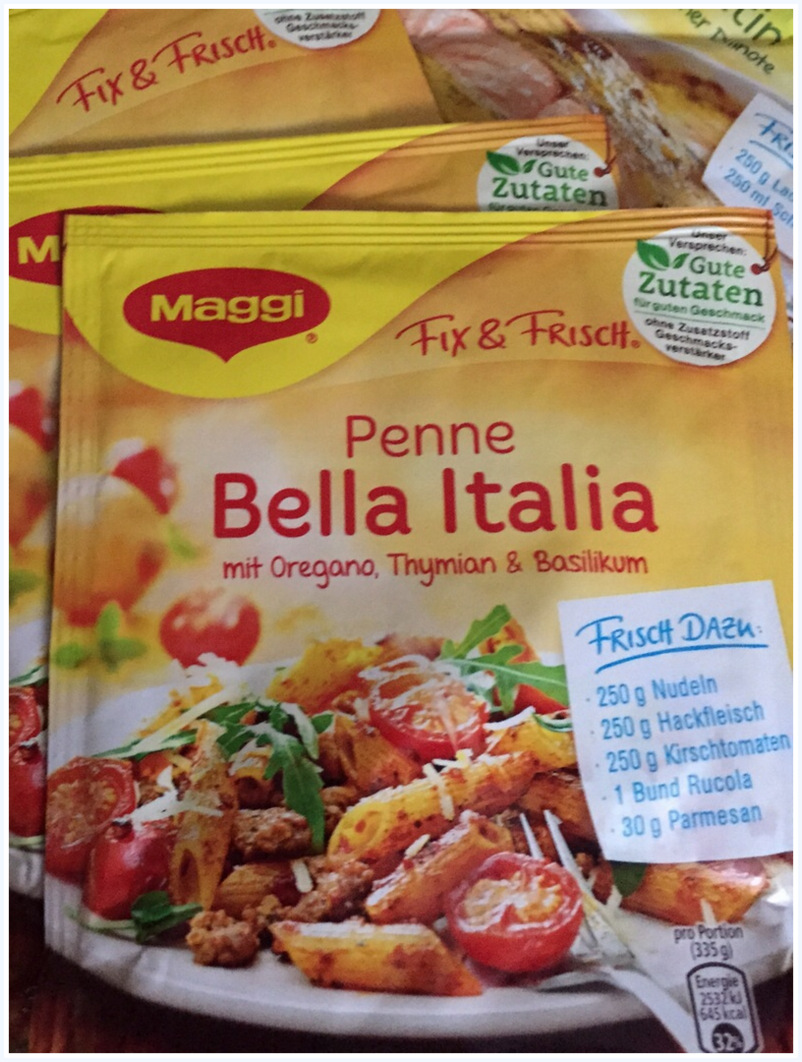 Maggi fix und frisch Penne Bella Italia trnd Test • Wie finden wir es?