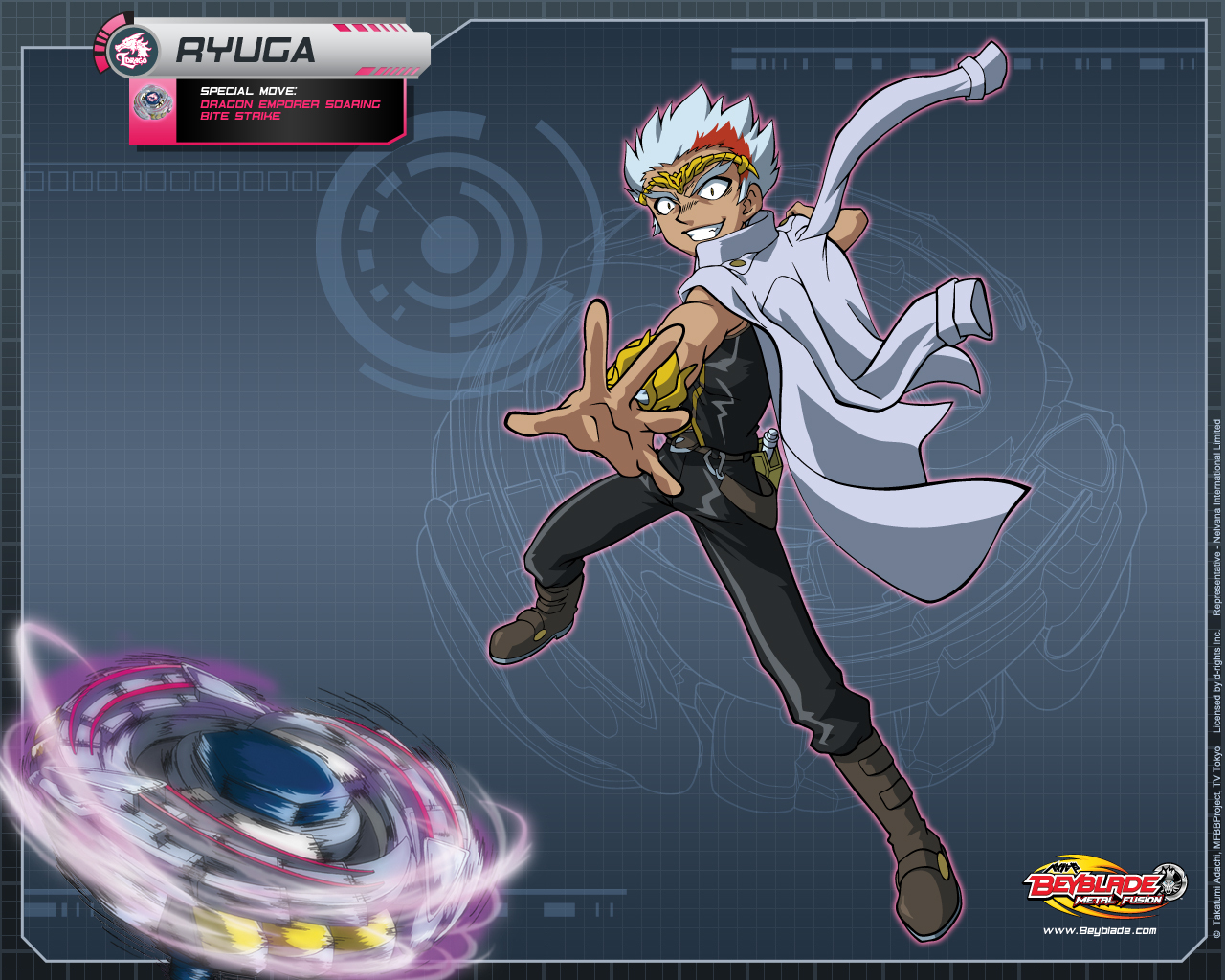 beyblade les personnages
