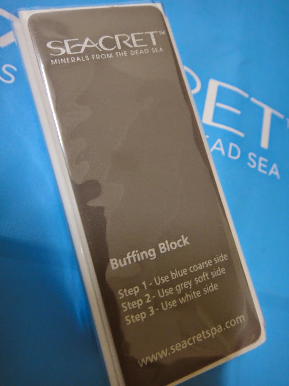 TZU EN'S: Seacret Buffing block