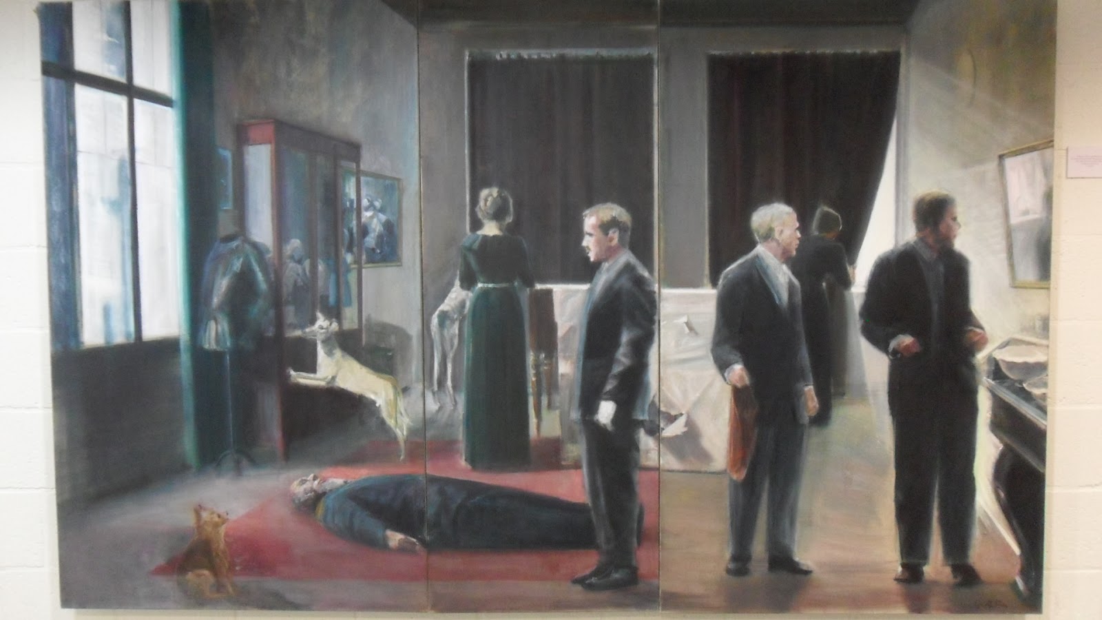 Smmmullen van muzo: cultuurkalender Zwarte kast schilderij