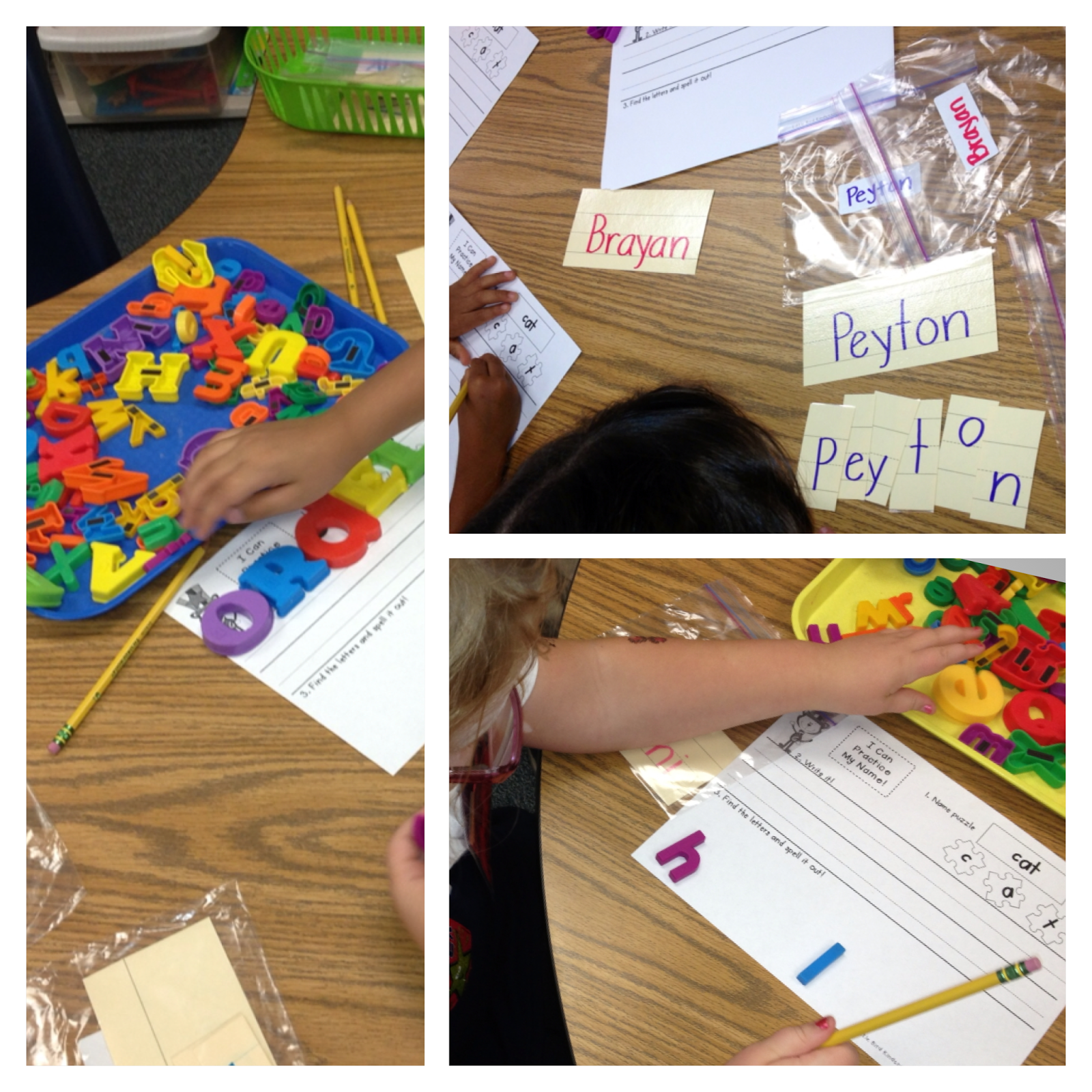 Little Bird Kindergarten Name Puzzles... with a twist!