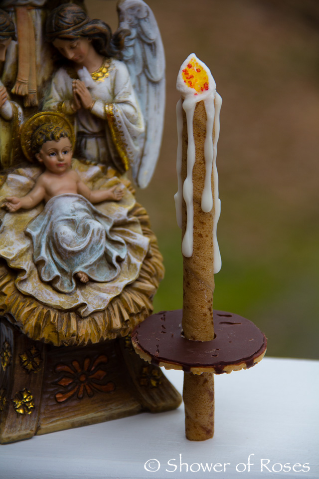 Shower of Roses Celebrating Candlemas