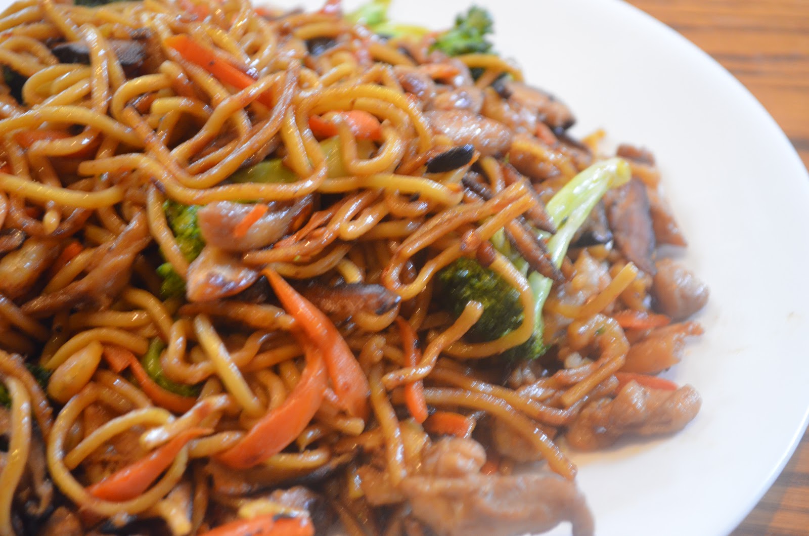Peggy Baking House Fried noodle with Black beans sauce