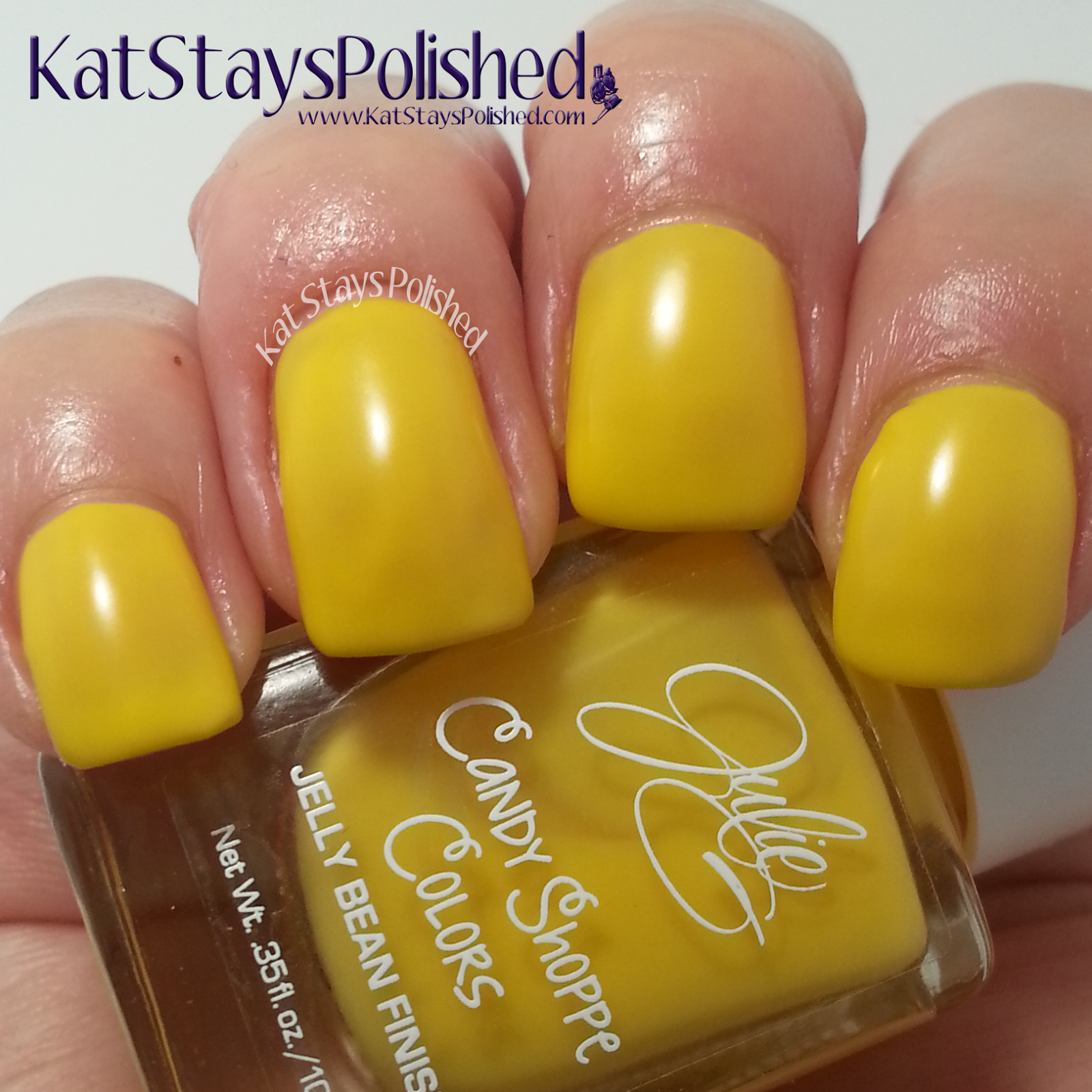 JulieG Candy Shoppe Colors - Lemon Shop | Kat Stays Polished