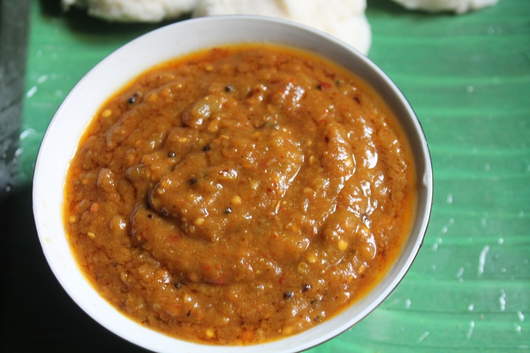 Brinjal Chutney Recipe Kathirikai Chutney for Idli & Dosa Yummy Tummy