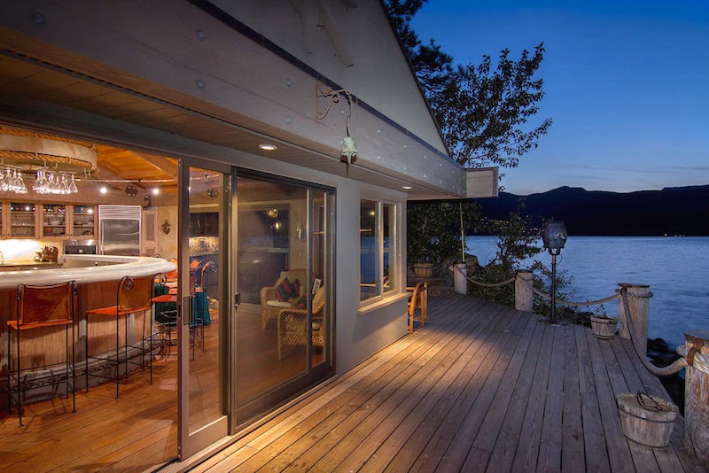 Hogares Frescos: Casa Okanagan Lakeshore con un Diseño Interior Náutico
