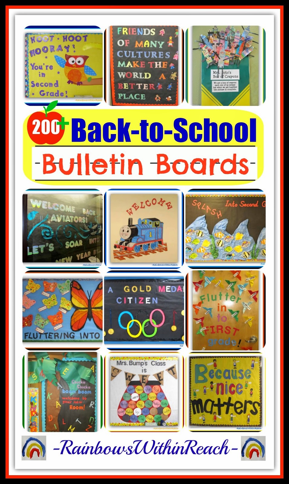 200+ Back-to-School Bulletin Boards