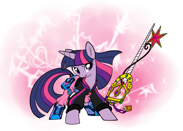 Funny pictures, videos and other media thread! - Page 21 119402+-+artist+Sakuyamon+crossover+keyblade_master+Kingdom_Hearts+twilight_sparkle