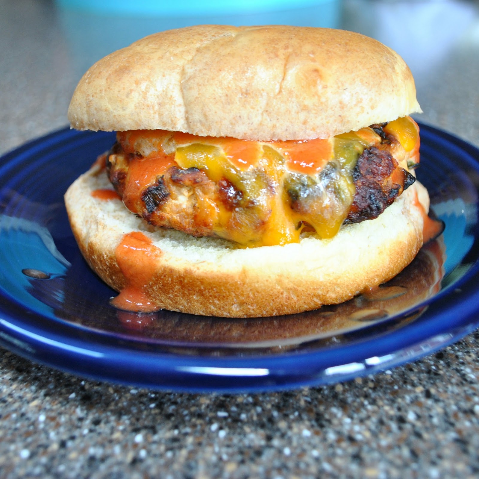 Homemade By Holman Buffalo Chicken Burgers
