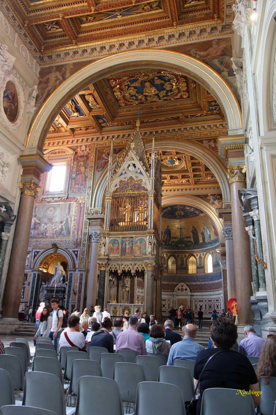 Tres días y medio de paliza en Roma - Blogs de Italia - 01-05-15 Iglesias y más iglesias (y alguna que otra basílica). (10)