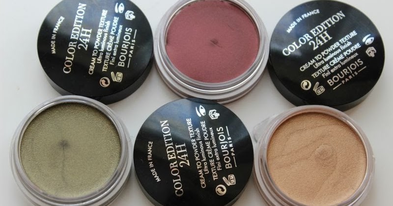 Bourjois Color Edition 24H Cream Eyeshadows Review | The Sunday Girl