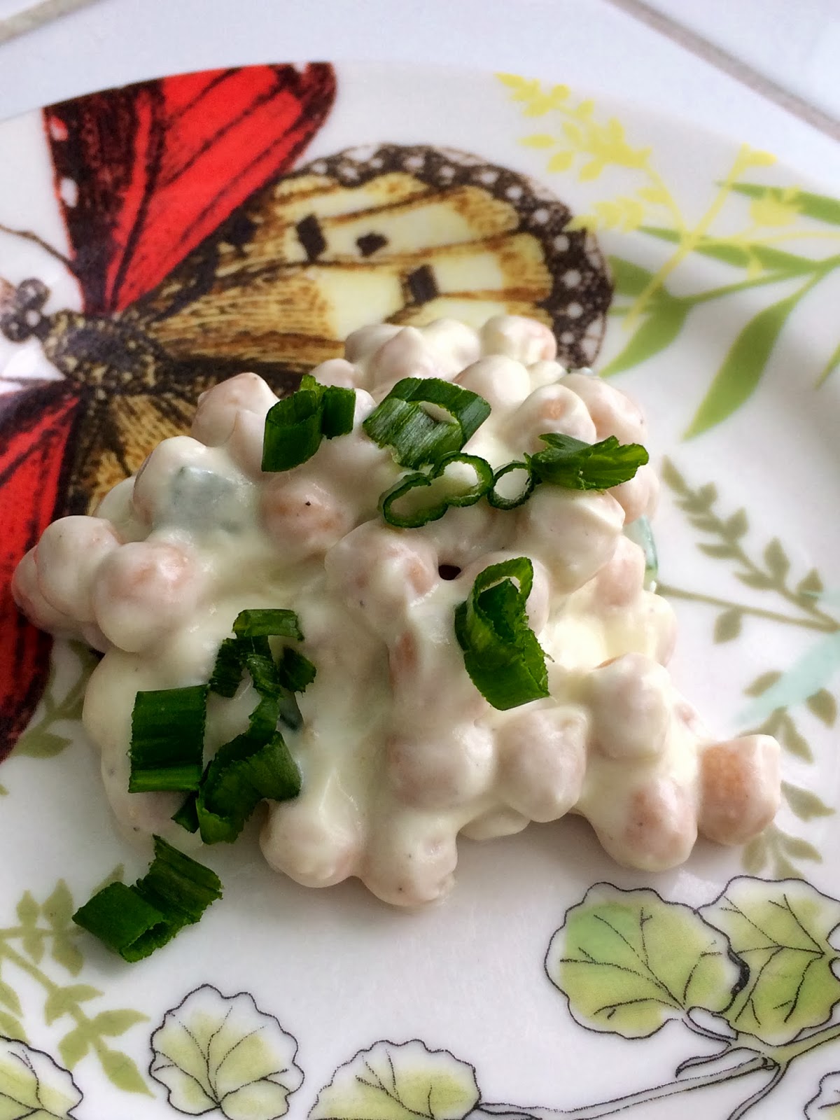 Cook The Hell Out of It! Creamy Chickpea/Garbanzo Bean Salad