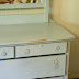 ~ Gilding Wax Stenciled Dresser ~