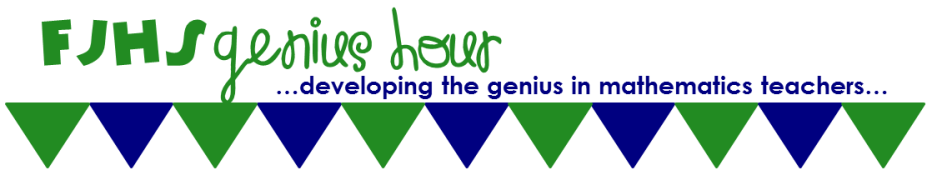 FJHS Math Genius Hour