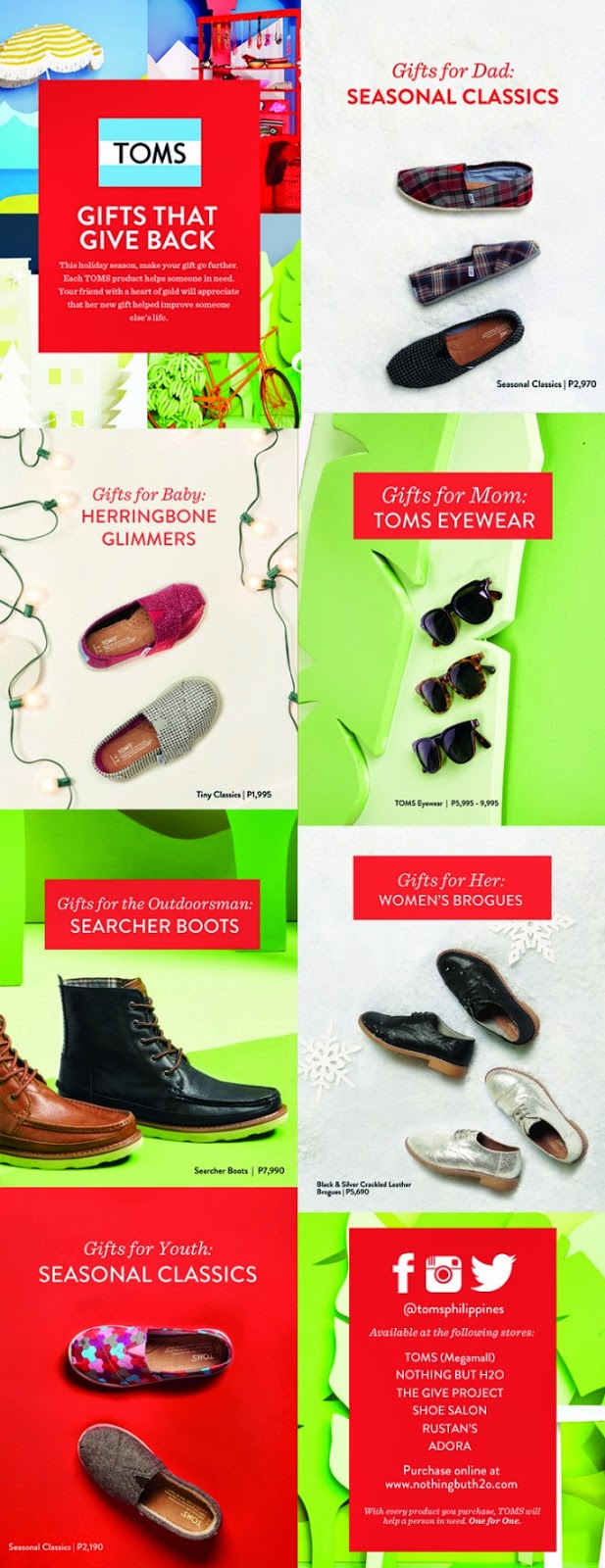 Anagon TOMS Gift Guide
