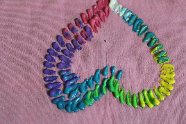 fabric painting motif