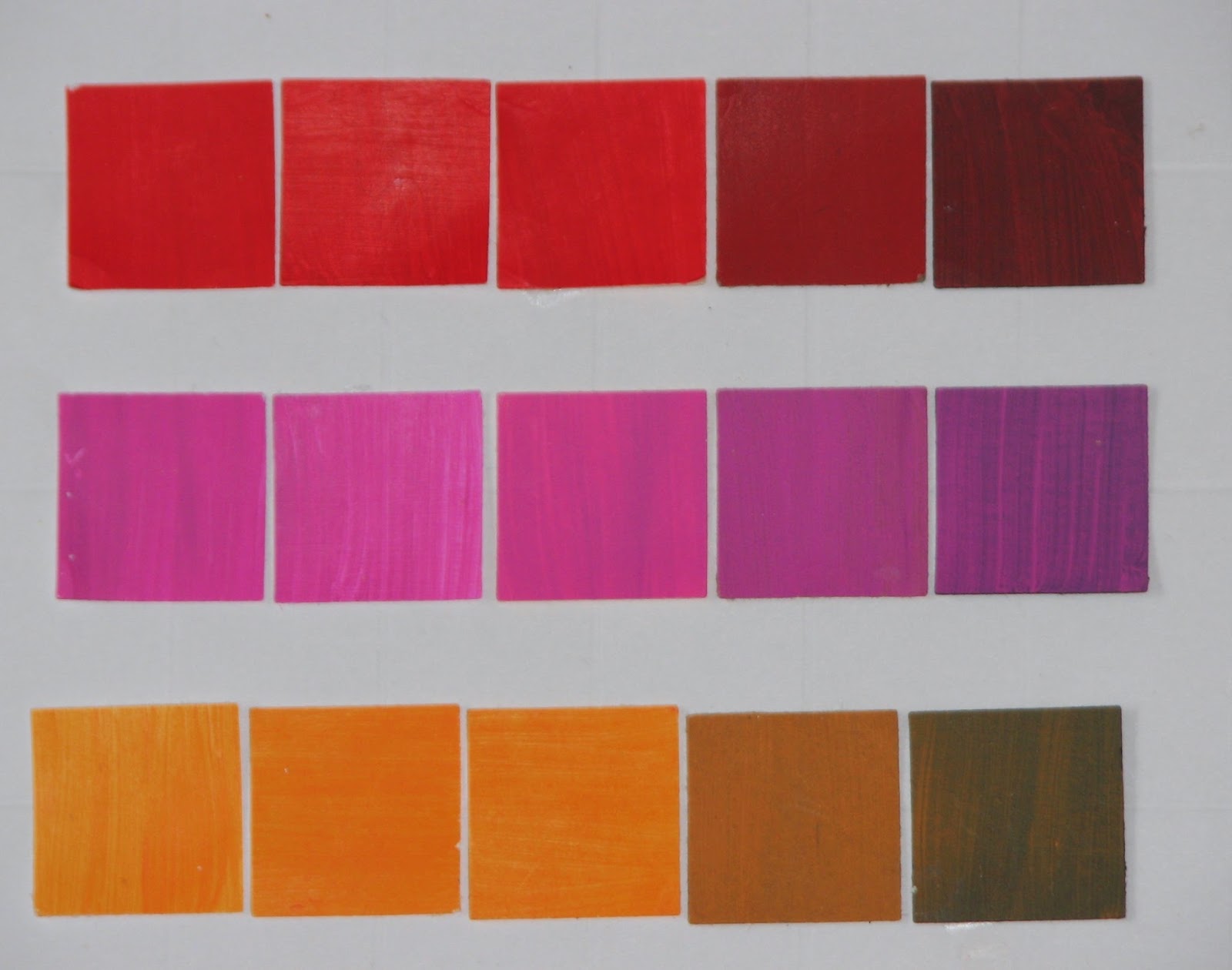 Dina Wakley Paint Color Chart