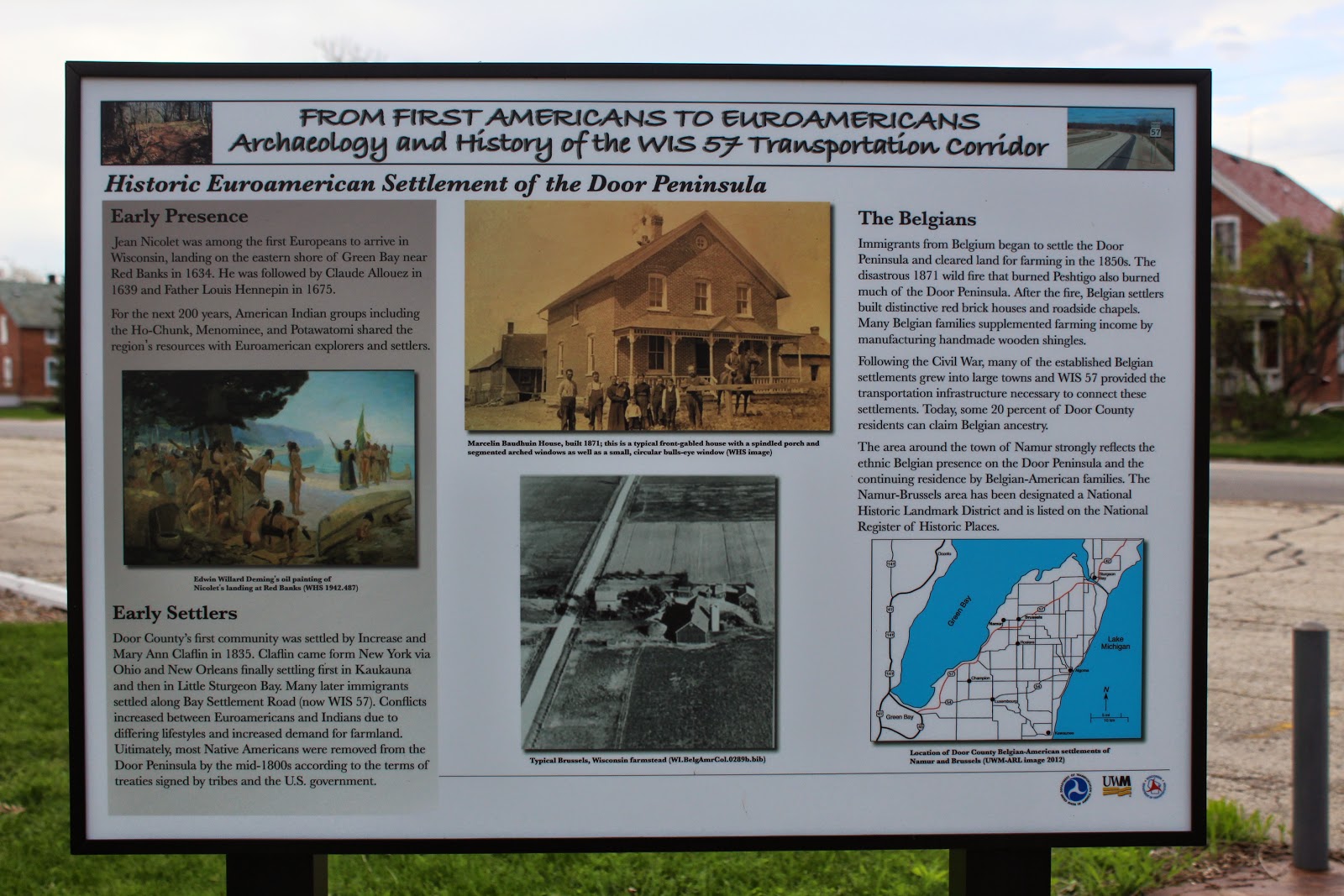 Wisconsin Historical Markers From First Americans To