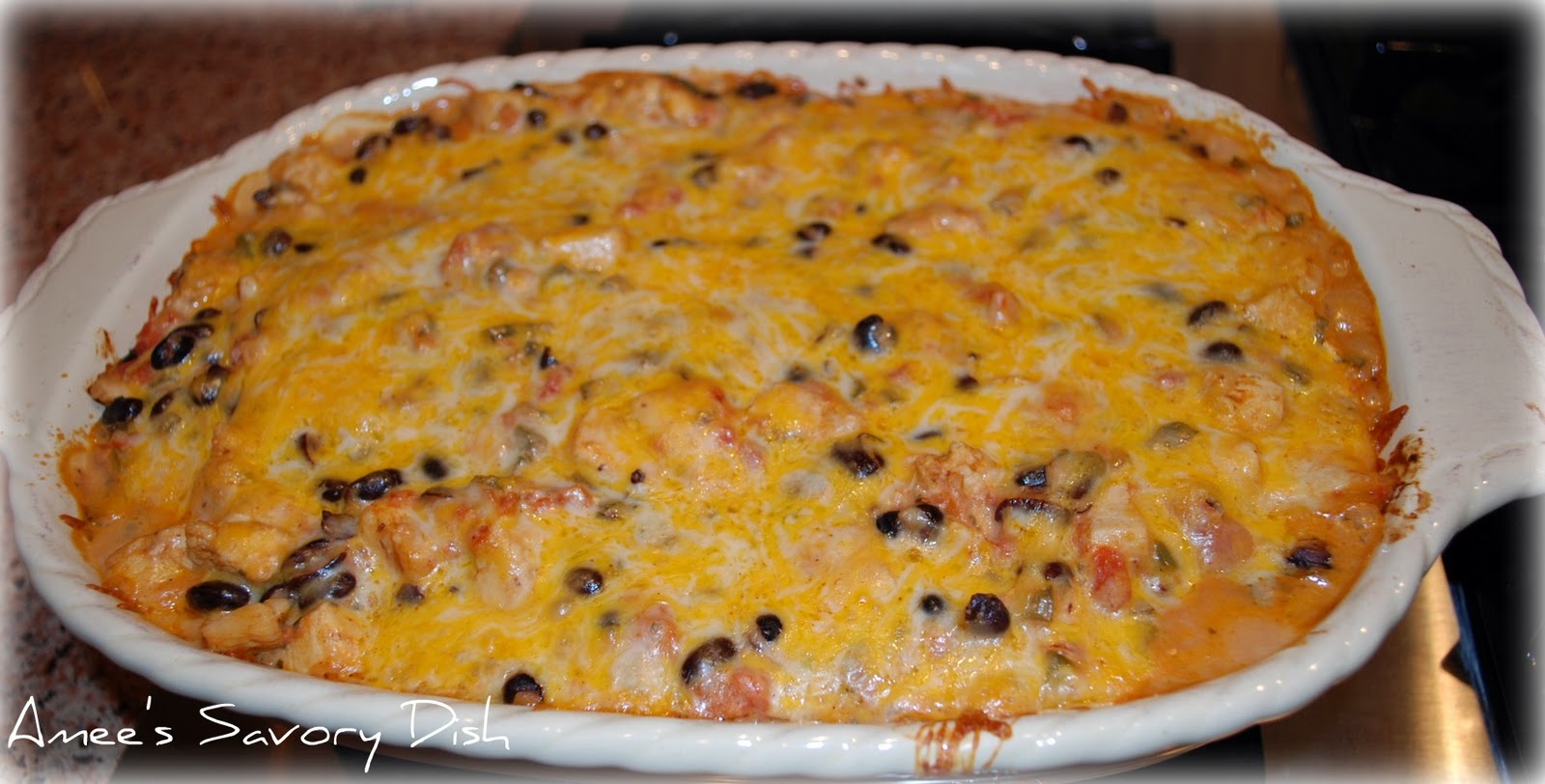 Mexican Chicken Casserole recipe Amee's Savory Dish