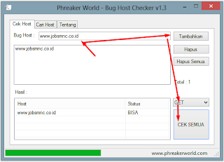 Download Bug Host Checker V1.3 Download Bug Host Checker V1.3