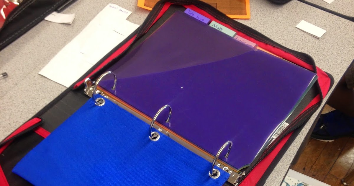 The First Week of School BINDERS