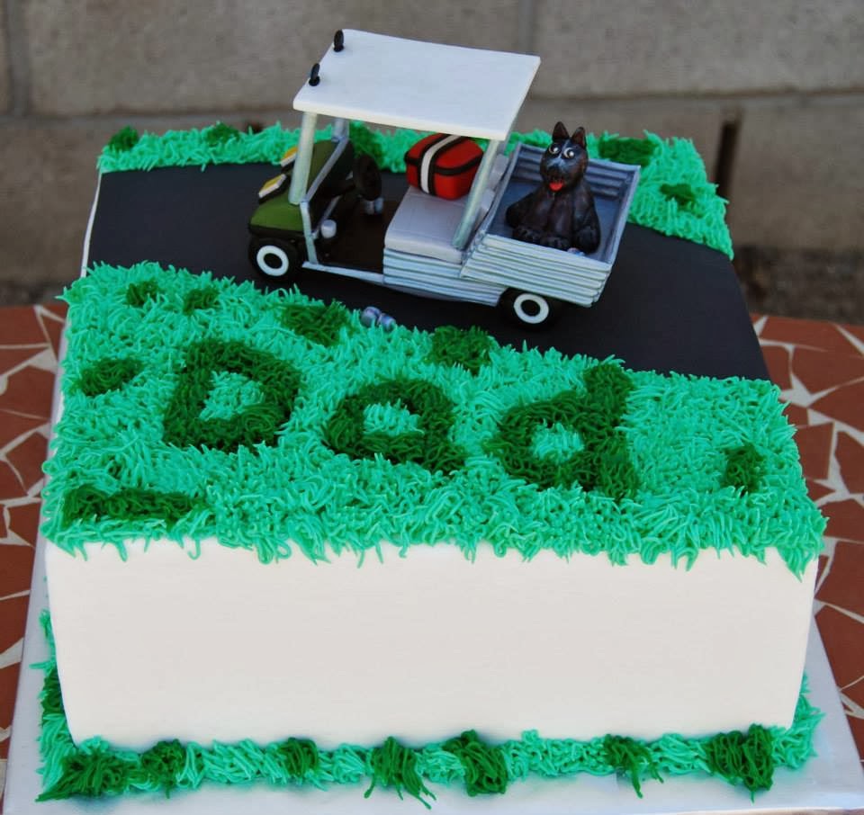 Cake & Dreams Golf Cart Cake