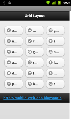 jQuery Mobile with grid of 3 column jQuery Mobile with grid of 3 column
