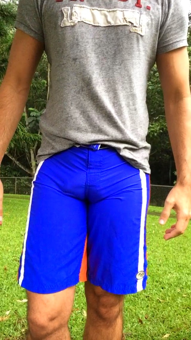 Brothers large bulge cock dick