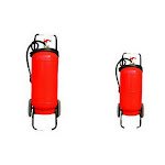 KRISCO FIRE EXTHINGUSHER - Wheeled Dry Powder Fire Extinguisher