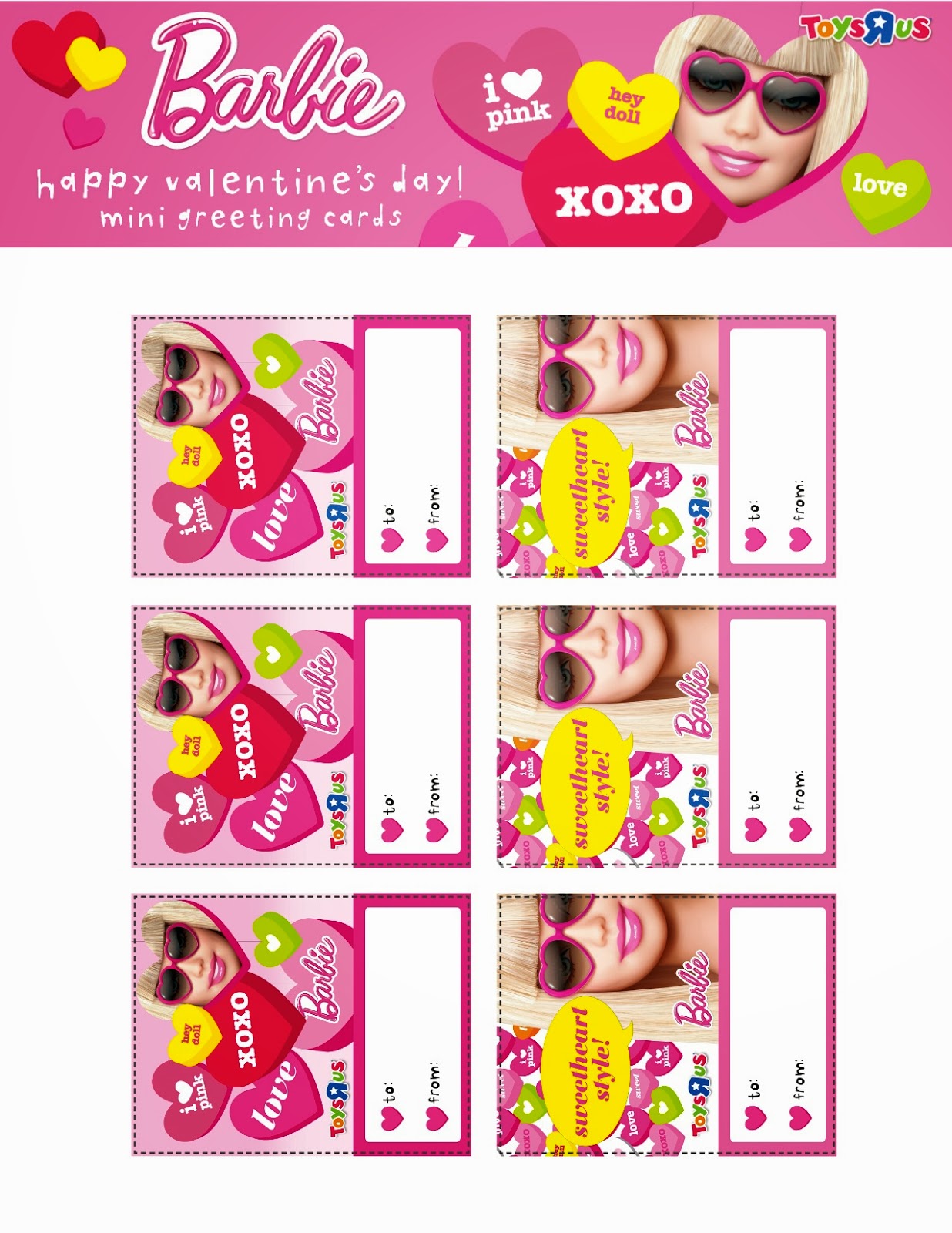 I love Kawaii: Mini Valentine's Day Card From ToyRUs
