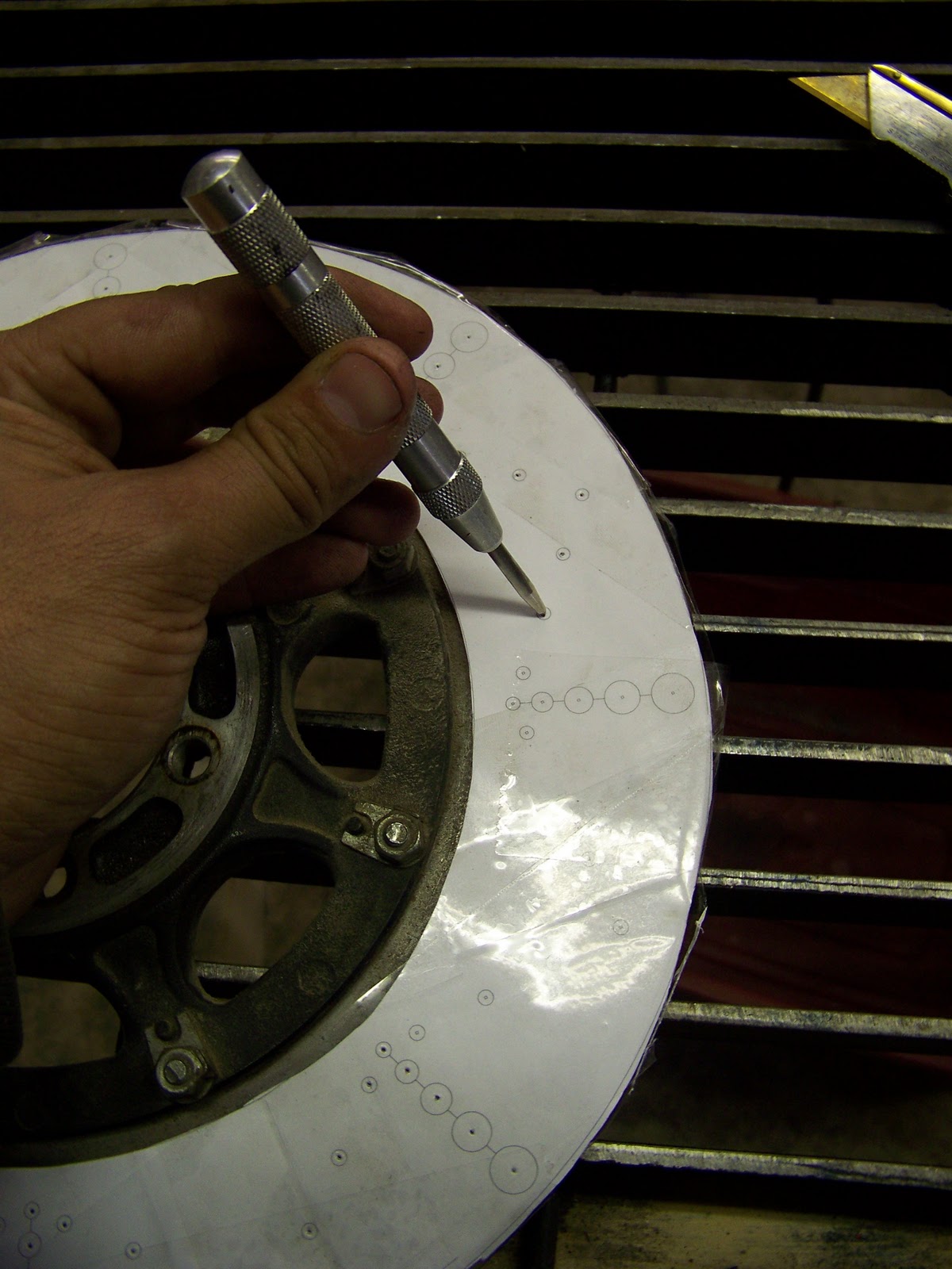 Drilling Rotors Hughs Hand Built