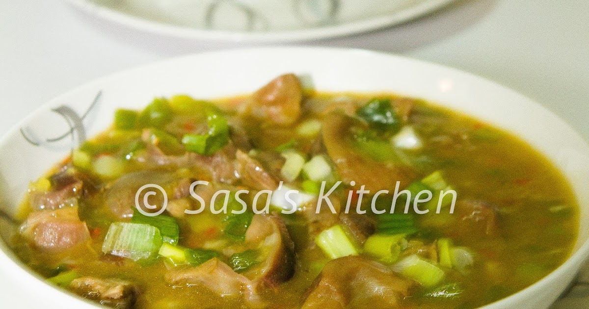 Sasa's Kitchen Fati's Gizzard Broth