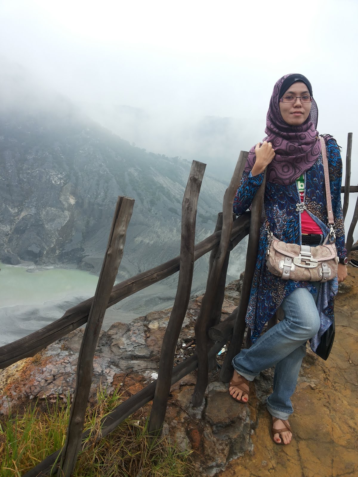 Tangkuban Perahu, Bandung, Indonesia