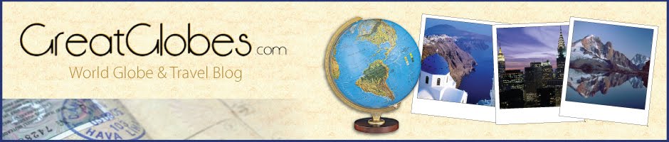 Great Globes World Globe and Travel Blog