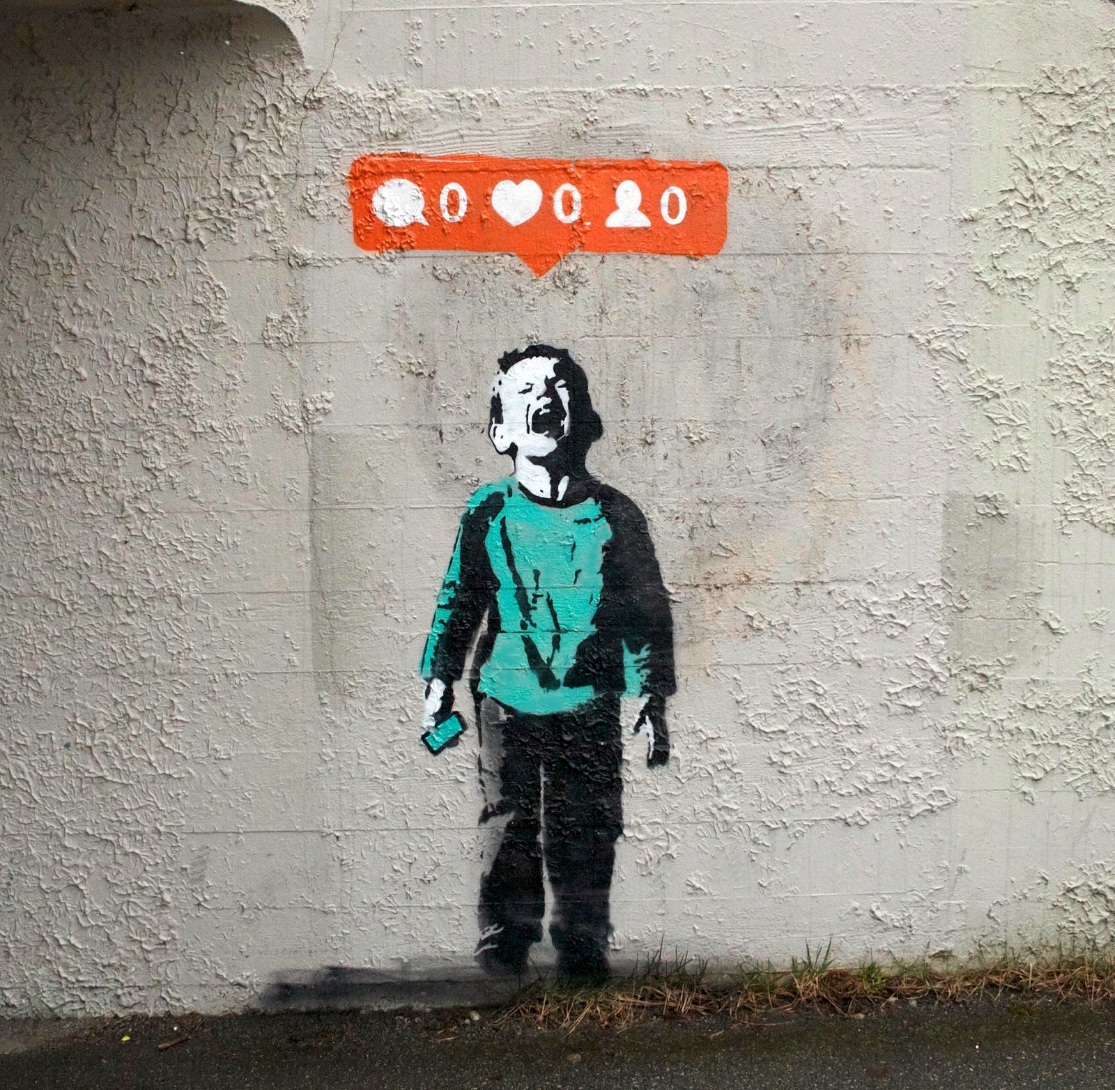 iHEart - Vancouver street art - Nobody Likes Me