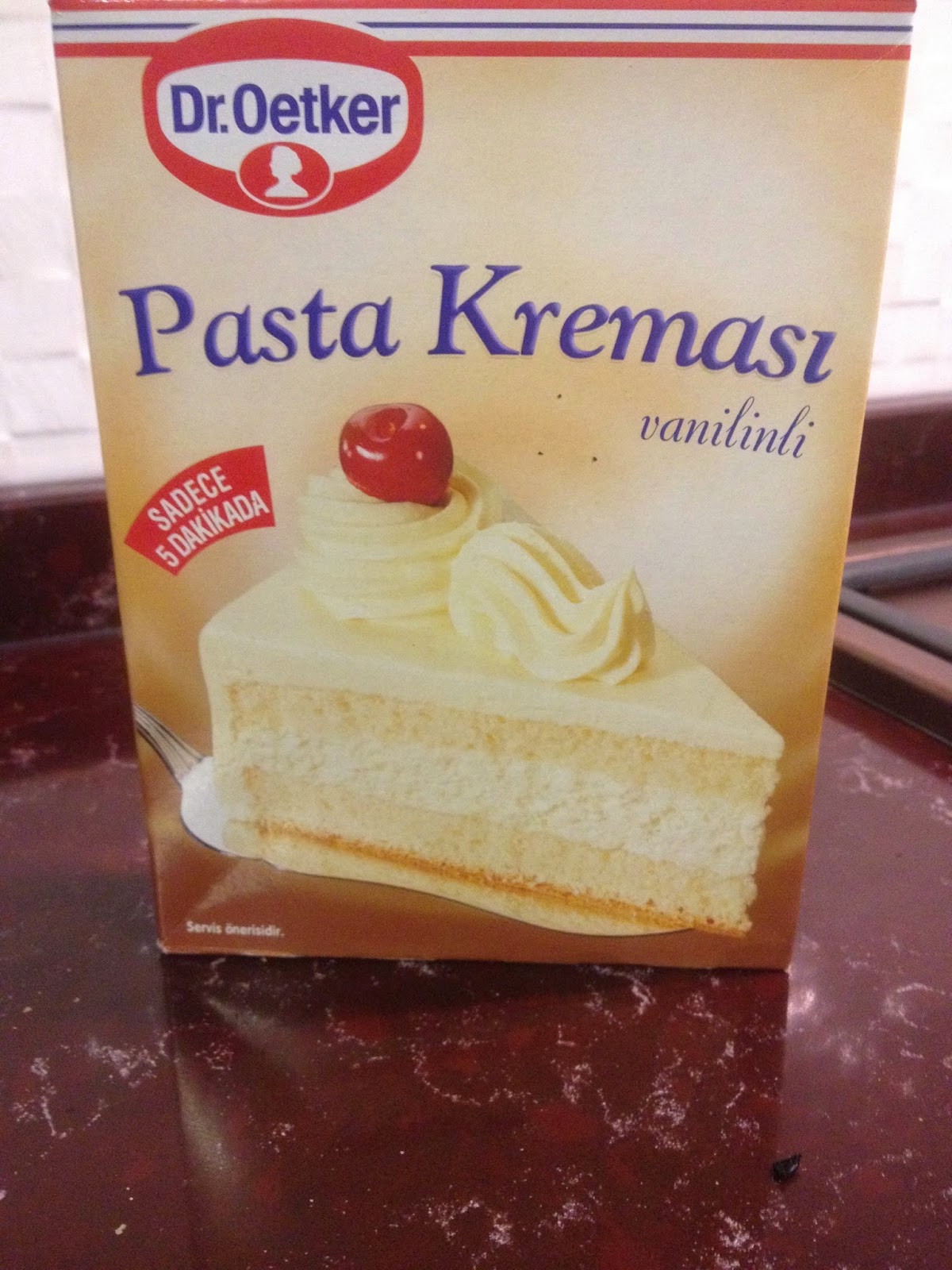 dr oetker kakaolu pasta kreması