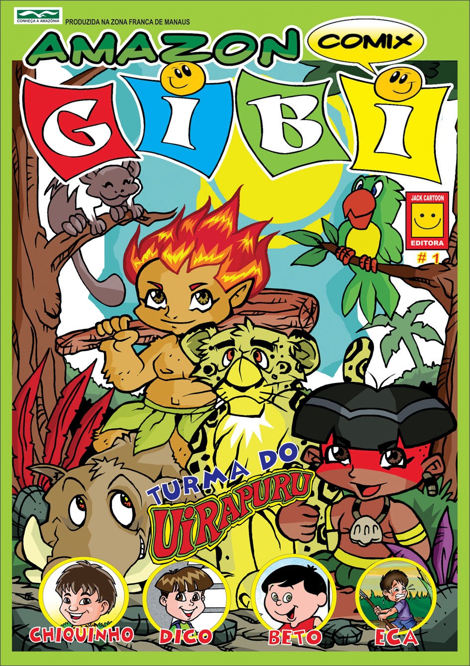 REVISTA: AMAZON COMIX GIBI