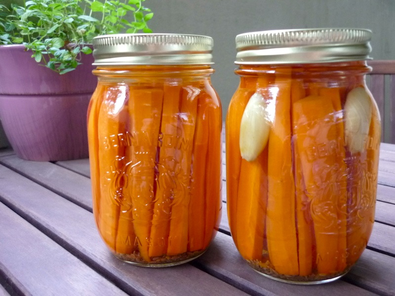 Pickled Dill Carrots Craving Greens