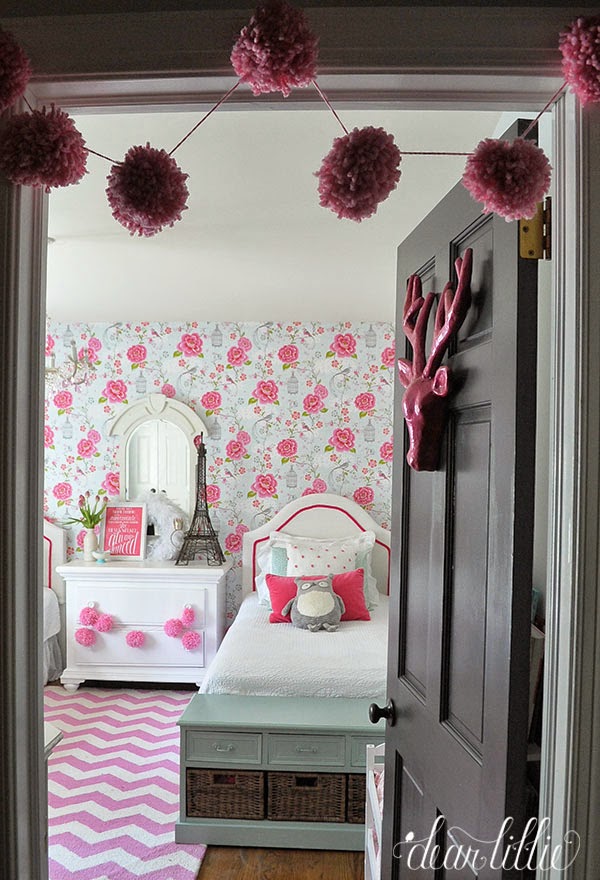 girls upholstered headboard