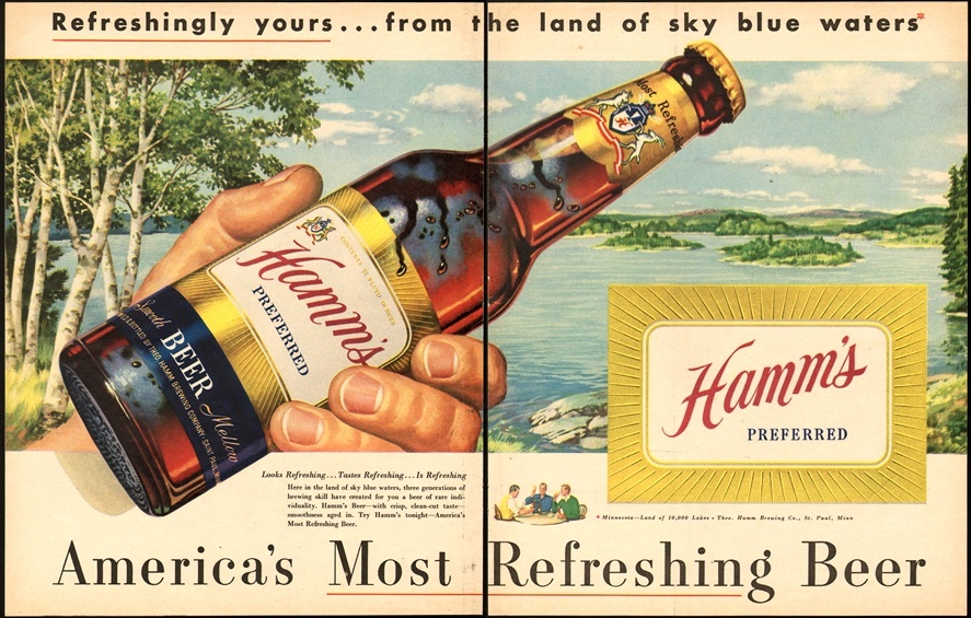 Hamms Beer Ad