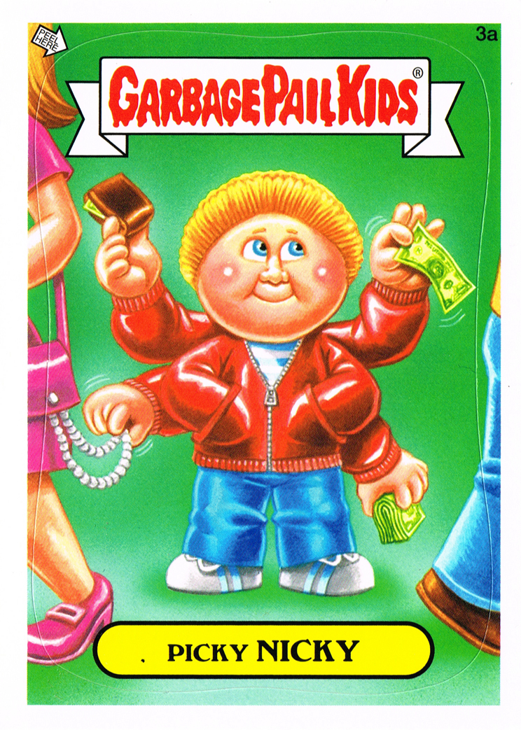 BRENT ENGSTROM'S BLOG BRAND NEW SERIES GARBAGE PAIL KIDS