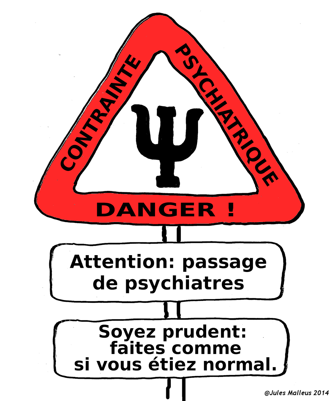 Attention !  Danger !