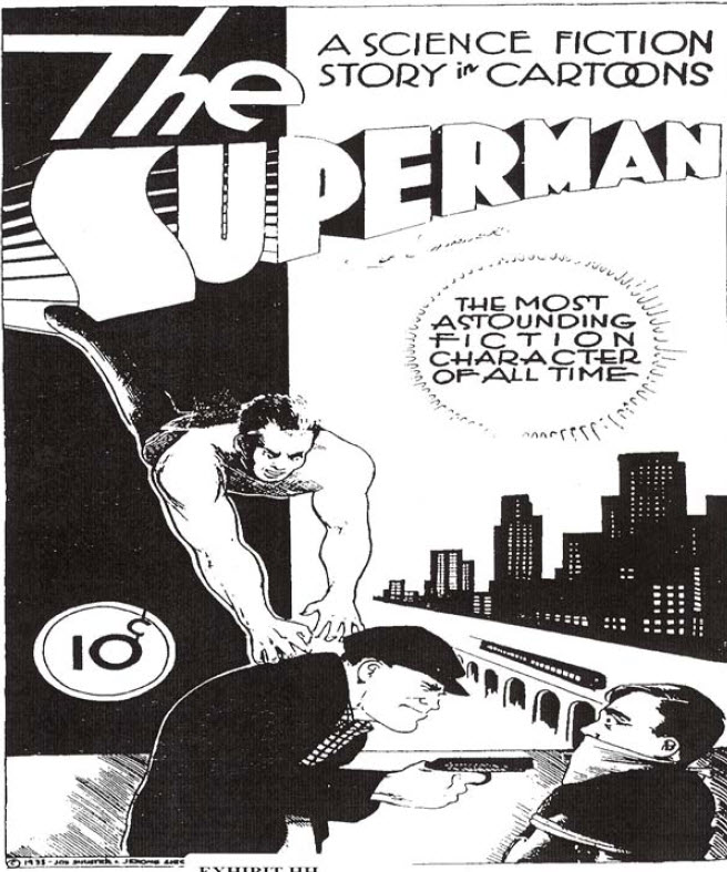 1933's 'The Reign Of The Superman' The First Superman Story, EVER